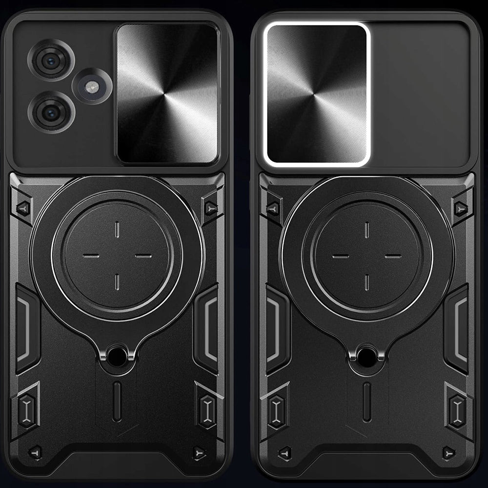 Puzdro pre Motorola Moto G86 Power, Techsuit, CamGuard Pro, Čierne
