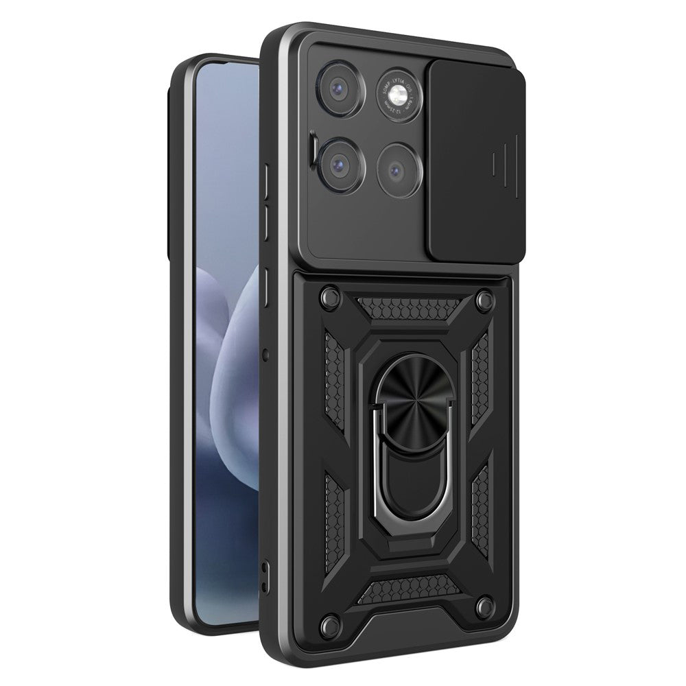 Puzdro pre Motorola Moto G86 Power, Techsuit, CamShield, Čierne