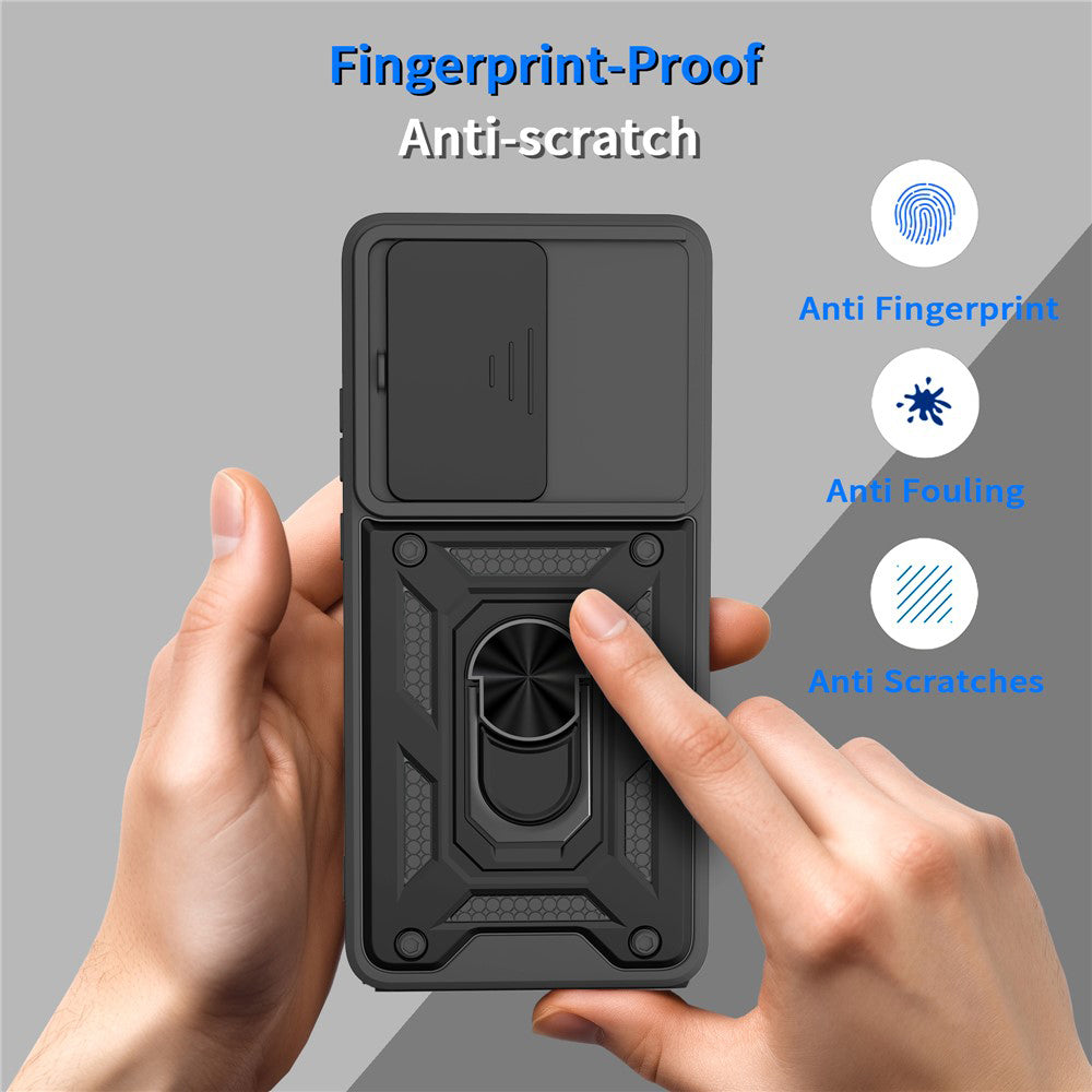 Puzdro pre Motorola Moto G86 Power, Techsuit, CamShield, Čierne