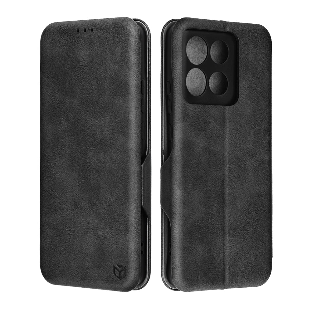 Puzdro pre Motorola Moto G86, Techsuit, Safe Wallet Plus, Čierne