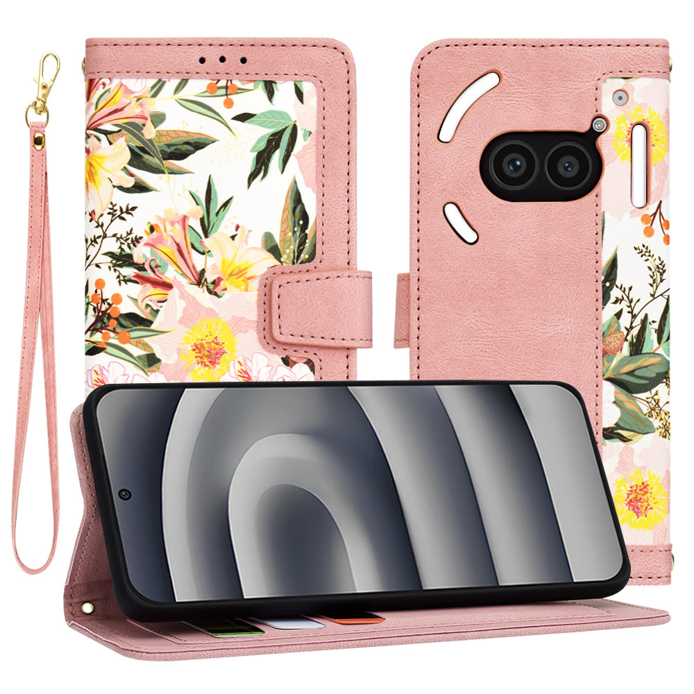 Puzdro na Nothing Phone (2a) Plus / Phone (2a), Techsuit, FlipCraft, Ružové