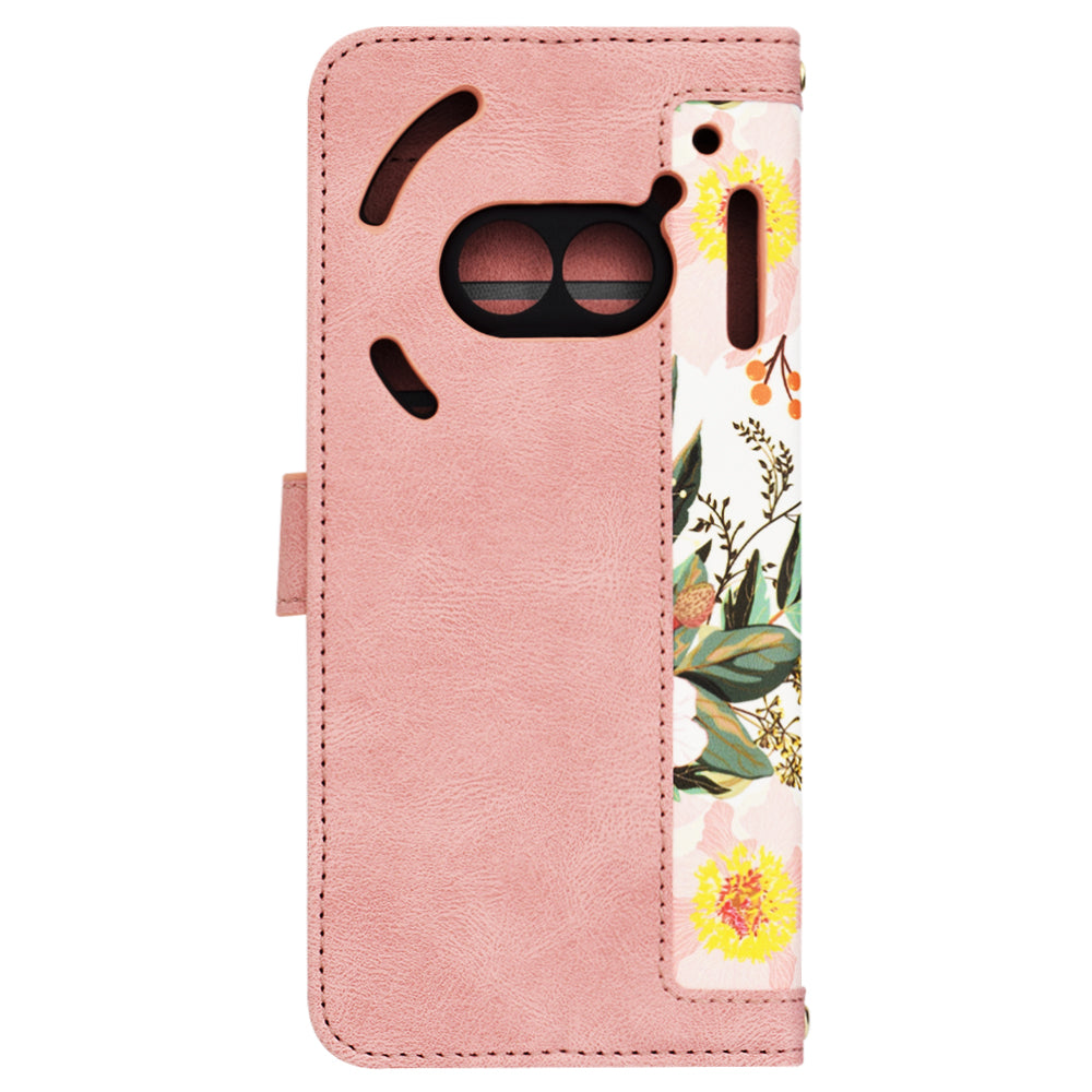 Puzdro na Nothing Phone (2a) Plus / Phone (2a), Techsuit, FlipCraft, Ružové