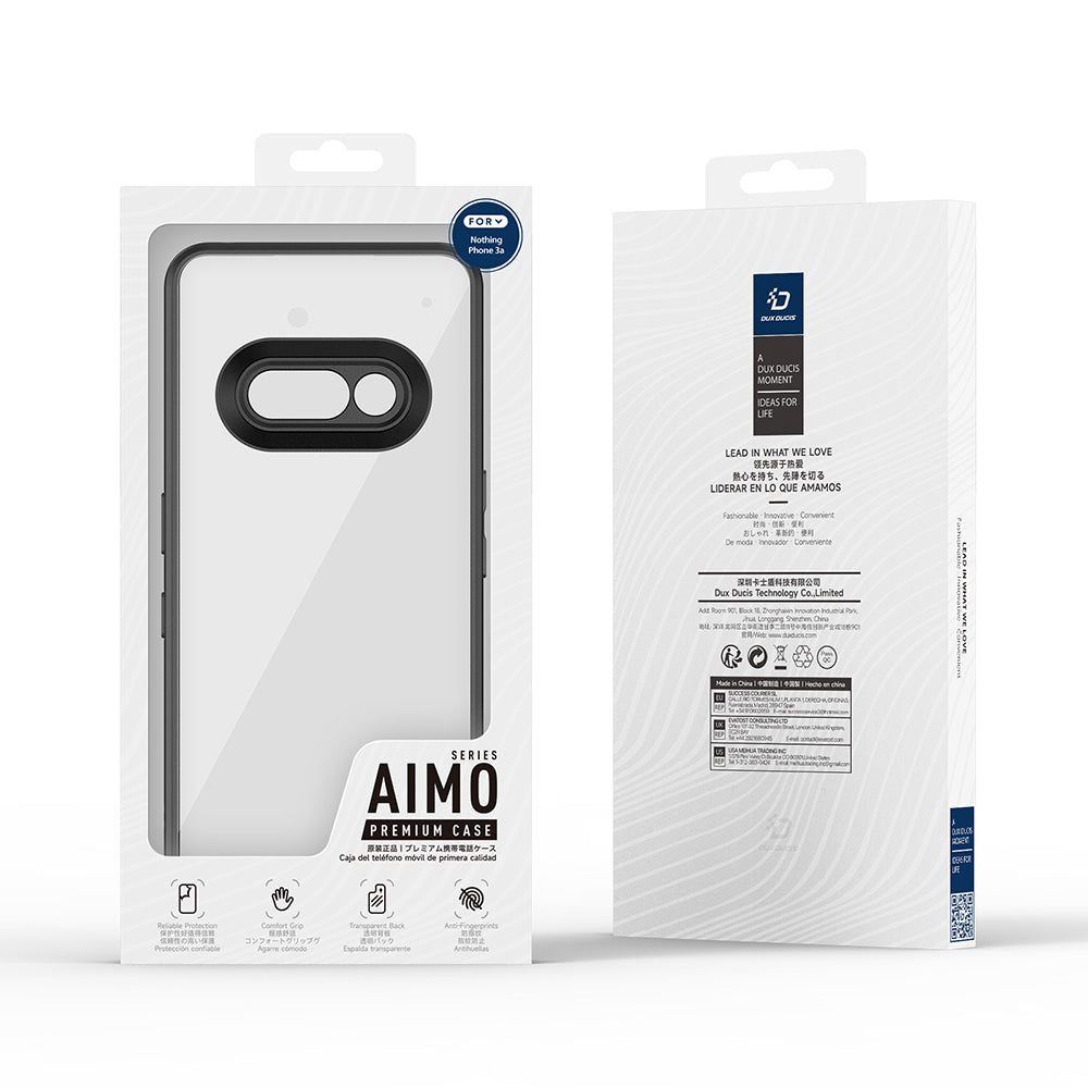 Puzdro pre Nothing Phone (3a), DUX DUCIS, Aimo, Čierne