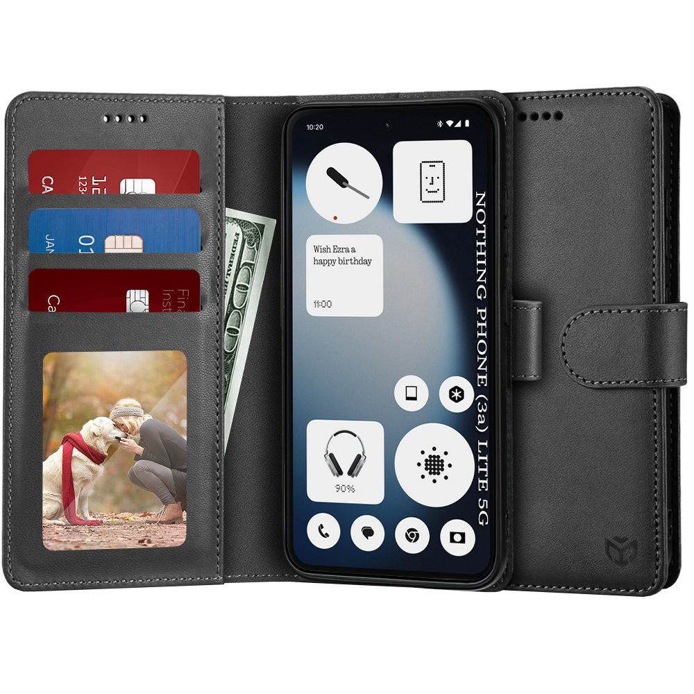 Puzdro pre Nothing Phone (3a) Lite, Techsuit, Diary Book, Čierne
