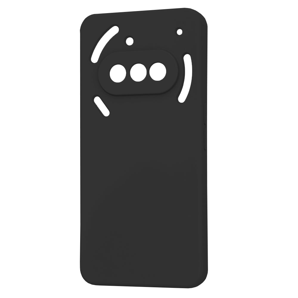 Obal na Nothing Phone (3a), Techsuit, SoftFlex, čierny