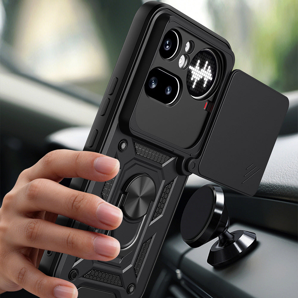 Puzdro pre Nothing Phone (4a) Pro, Techsuit, CamShield, Čierne