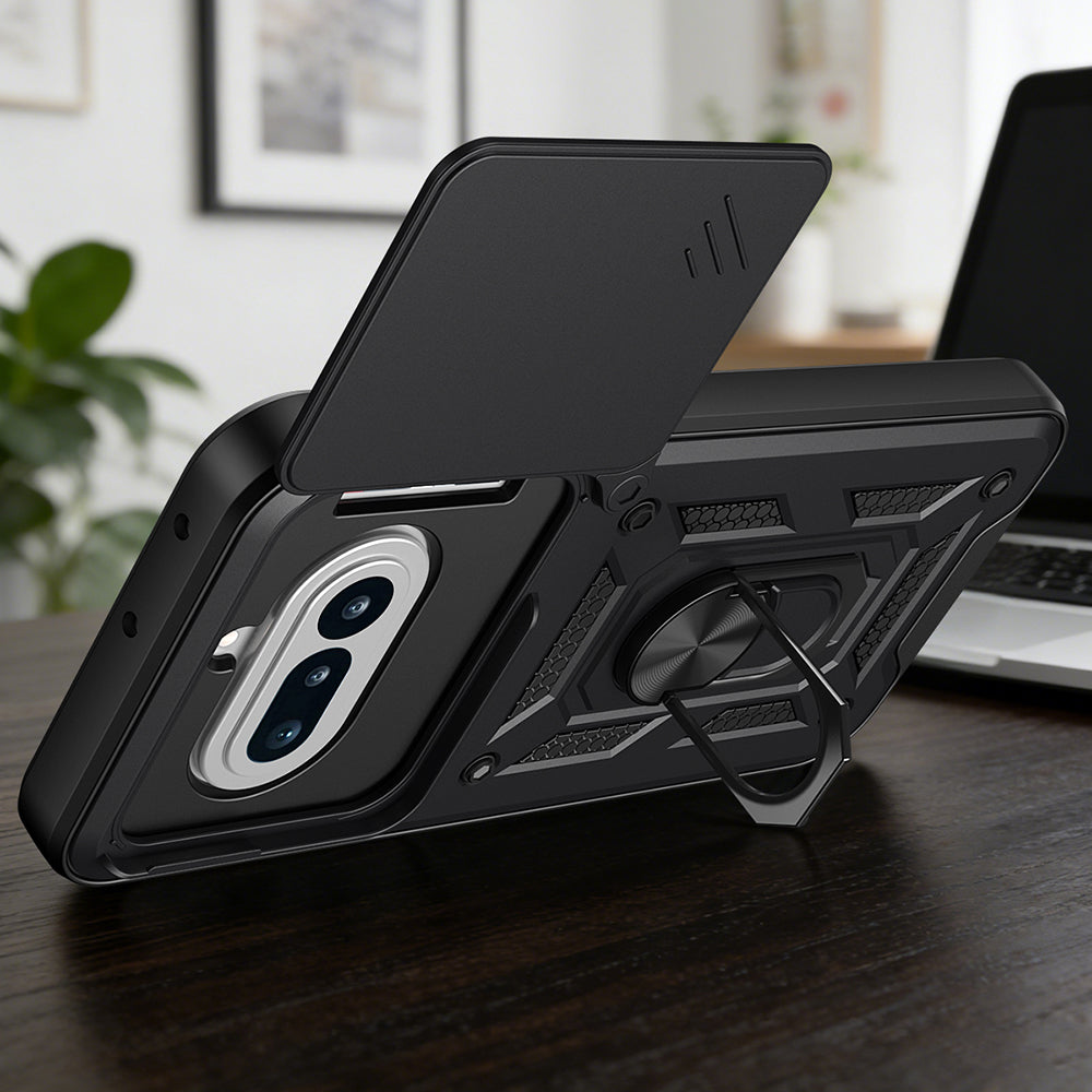 Puzdro pre Nothing Phone (4a), Techsuit, CamShield, Modrá
