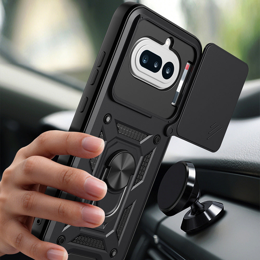 Puzdro pre Nothing Phone (4a), Techsuit, CamShield, Modrá