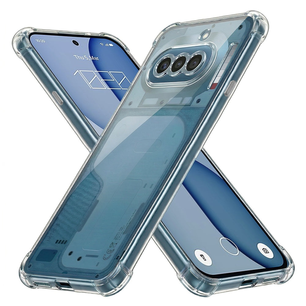 Puzdro pre Nothing Phone (4a), Techsuit, Shockproof Clear, Transparent