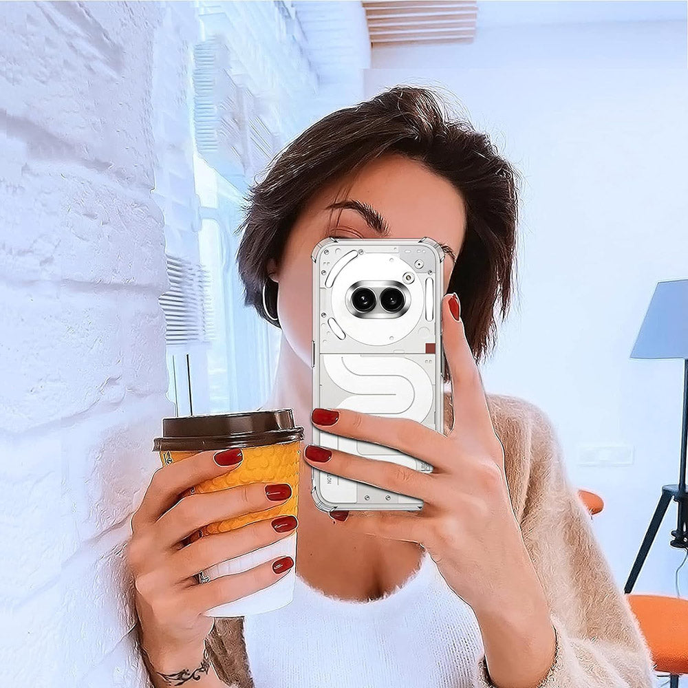 Puzdro pre Nothing Phone (4a), Techsuit, Shockproof Clear, Transparent