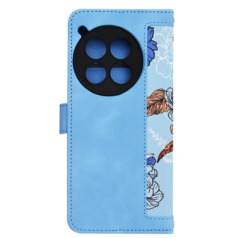 Puzdro na OnePlus 12, Techsuit, FlipCraft, Modrá