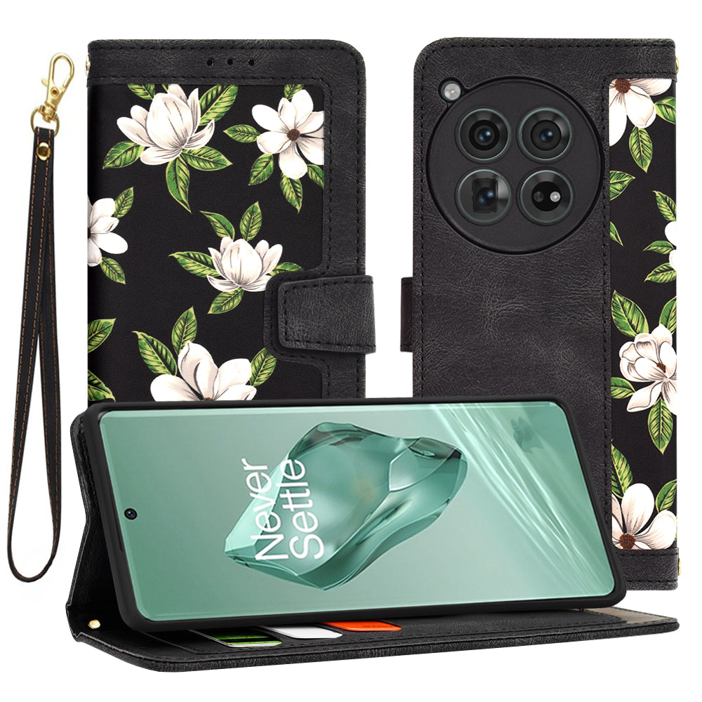 Puzdro na OnePlus 12, Techsuit, FlipCraft, Čierne