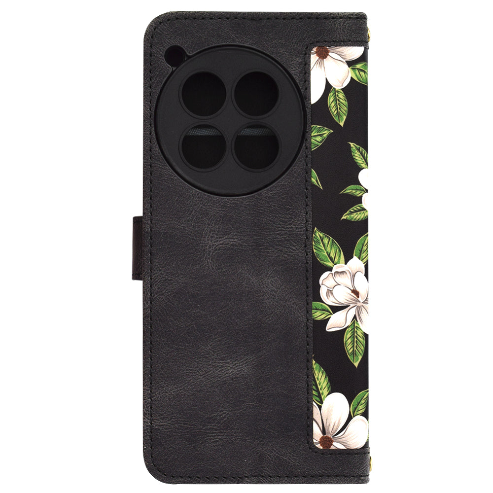 Puzdro na OnePlus 12, Techsuit, FlipCraft, Čierne