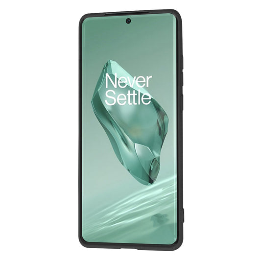 Puzdro pre OnePlus 12, Techsuit, SoftFlex, Čierne