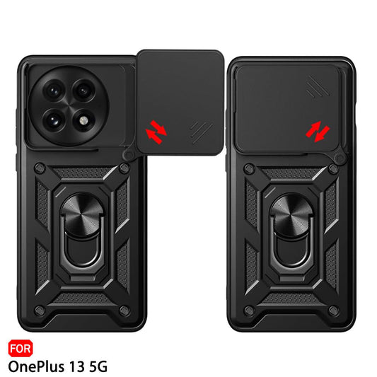 Puzdro pre OnePlus 13, Techsuit, CamShield, Čierne
