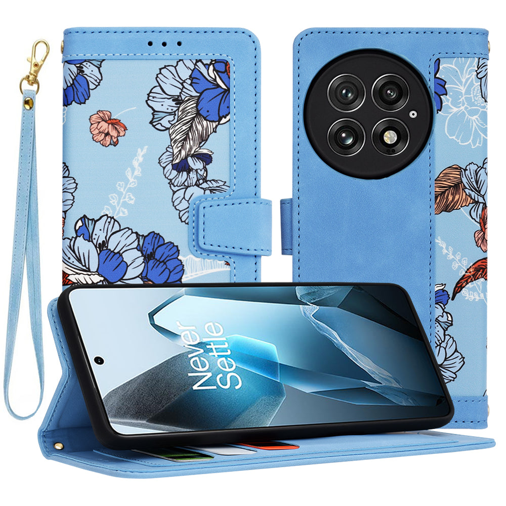 Puzdro na OnePlus 13, Techsuit, FlipCraft, Modré