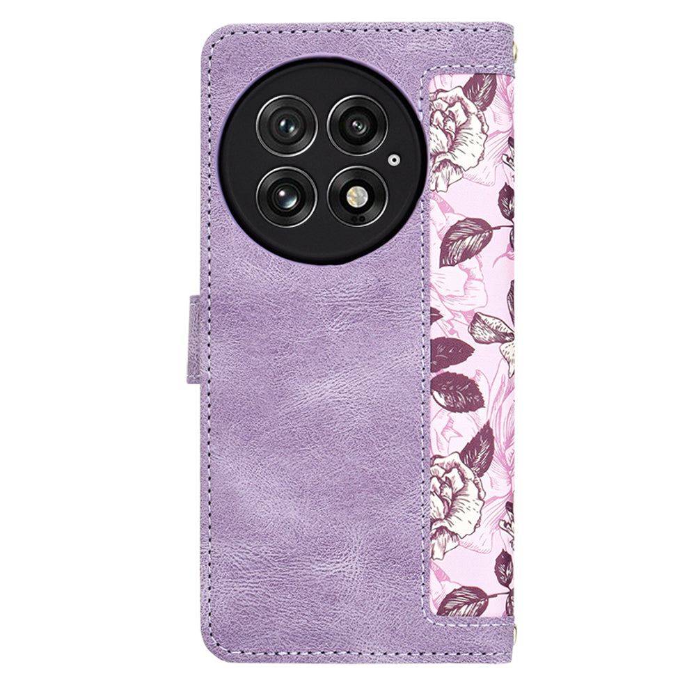 Puzdro na OnePlus 13, Techsuit, FlipCraft, fialové