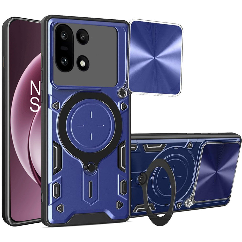Puzdro pre OnePlus 15, Techsuit, CamGuard Pro, Modrá