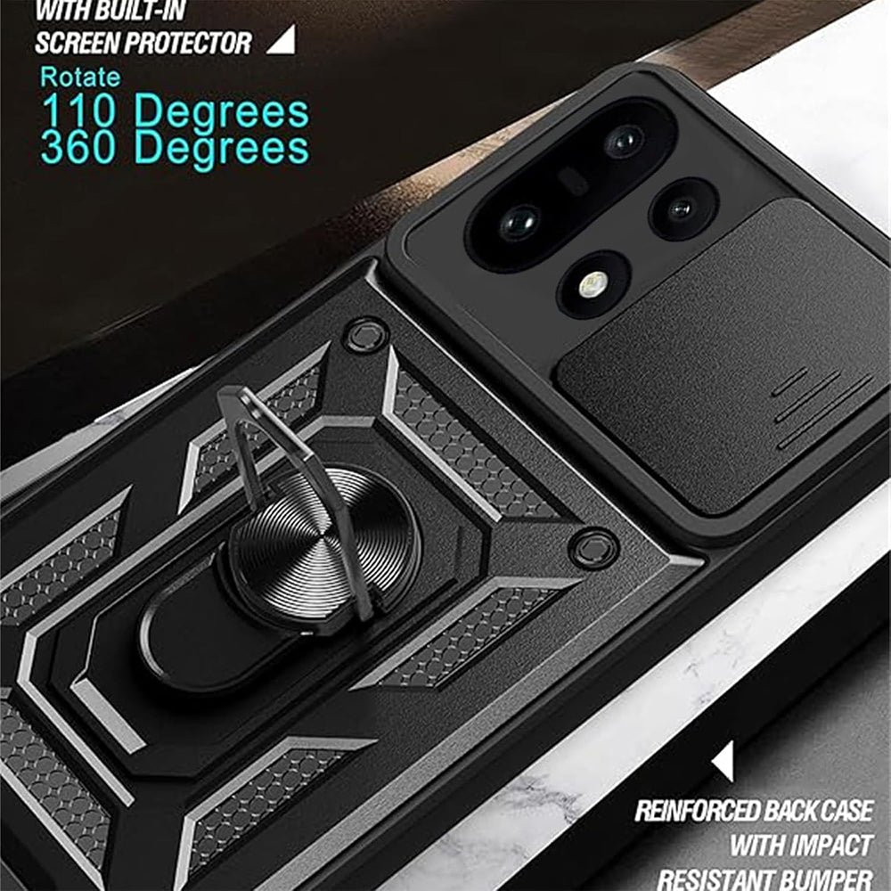 Puzdro pre OnePlus 15, Techsuit, CamShield, Modrá