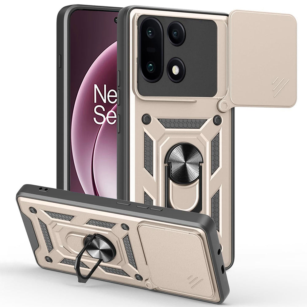 Puzdro pre OnePlus 15, Techsuit, CamShield, Zlaté