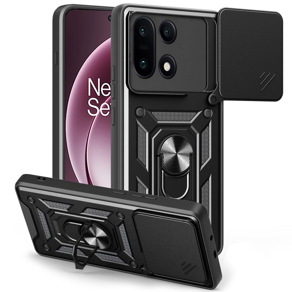Puzdro pre OnePlus 15, Techsuit, CamShield, Čierne