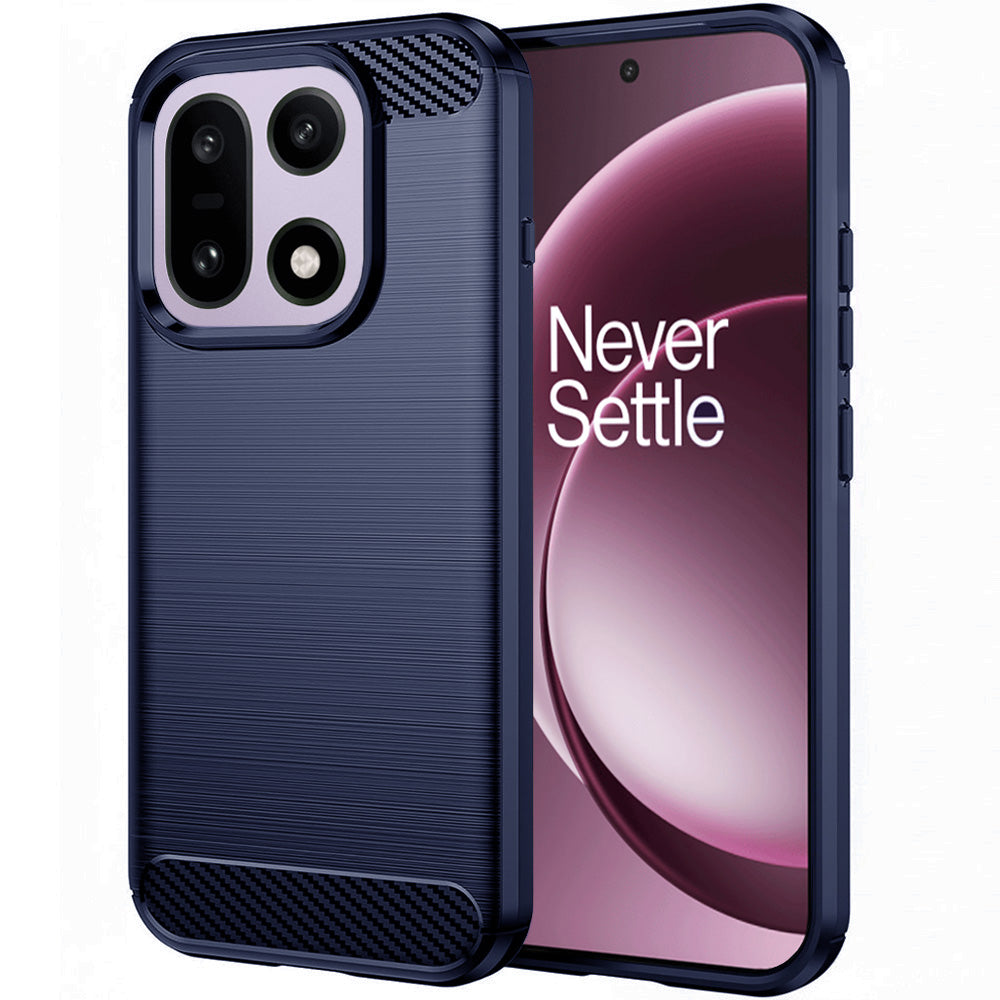 Puzdro pre OnePlus 15, Techsuit, Carbon, Modrá