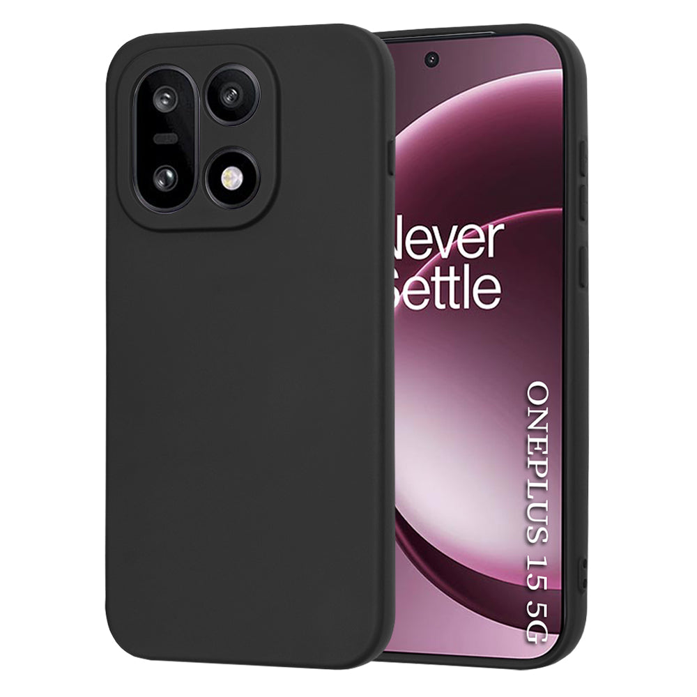 Puzdro pre OnePlus 15, Techsuit, SoftFlex, Čierne