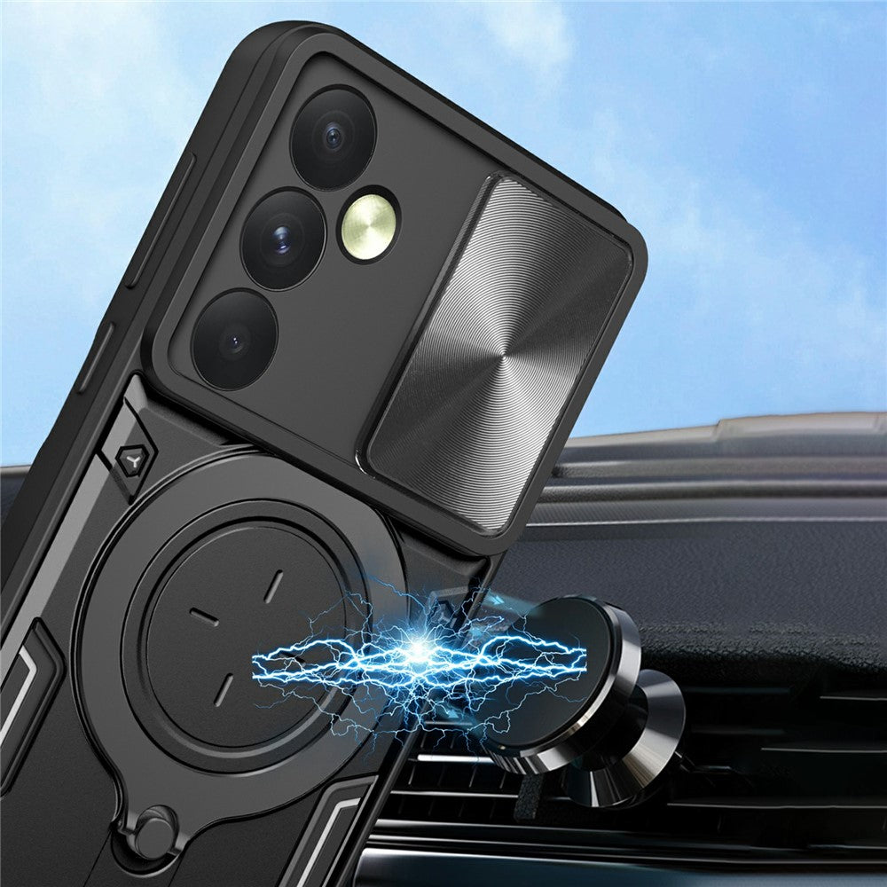 Puzdro pre OnePlus 15R, Techsuit, CamGuard Pro, Čierne