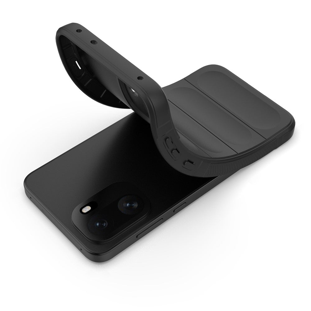 Puzdro pre OnePlus 15R, Techsuit, Magic Shield, Čierne