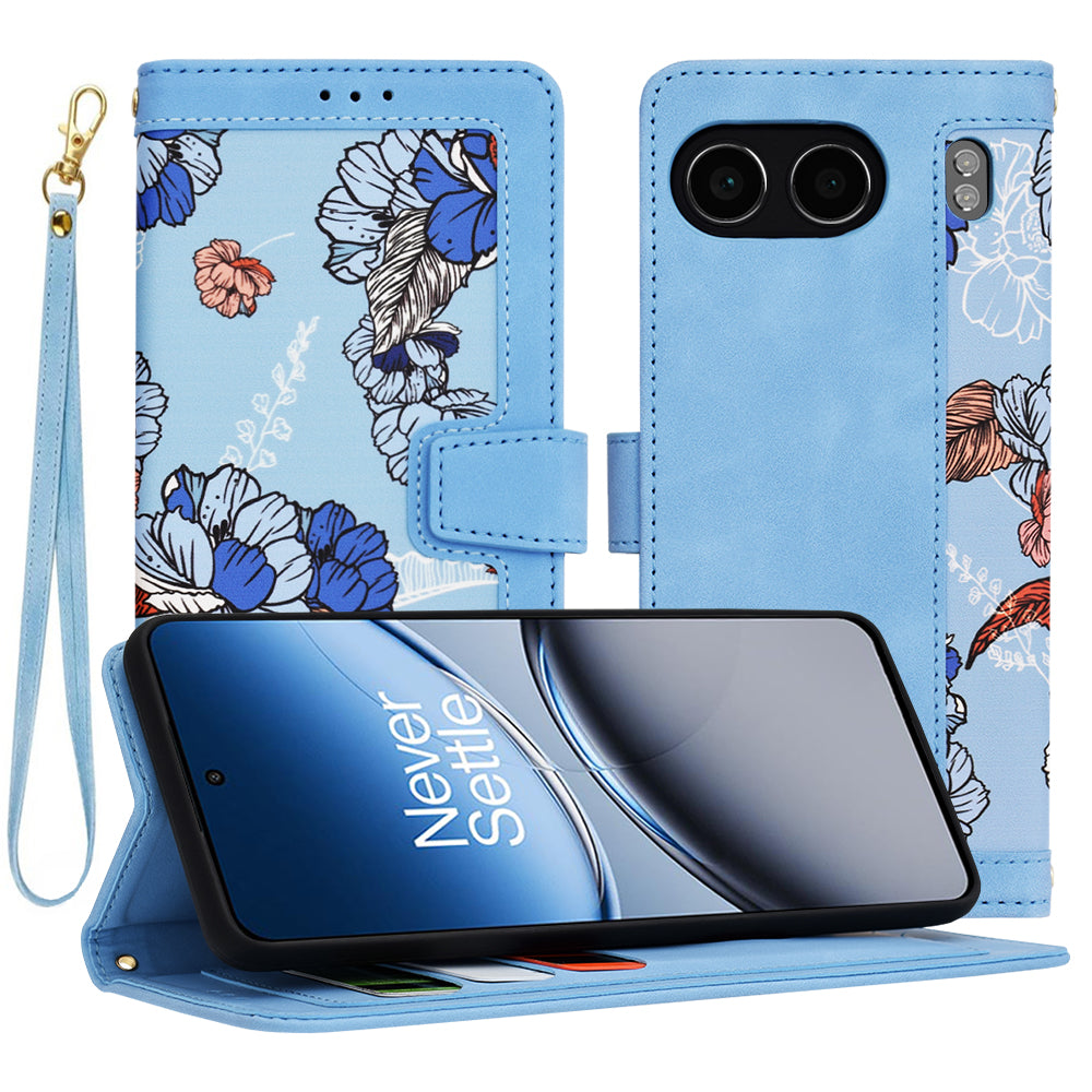 Puzdro na OnePlus Nord 4, Techsuit, FlipCraft, Modrá
