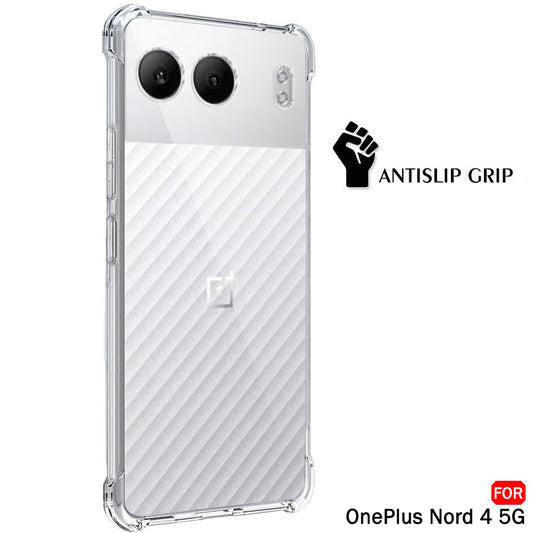 Obal na OnePlus Nord 4, Techsuit, nárazuvzdorný priehľadný, transparentný