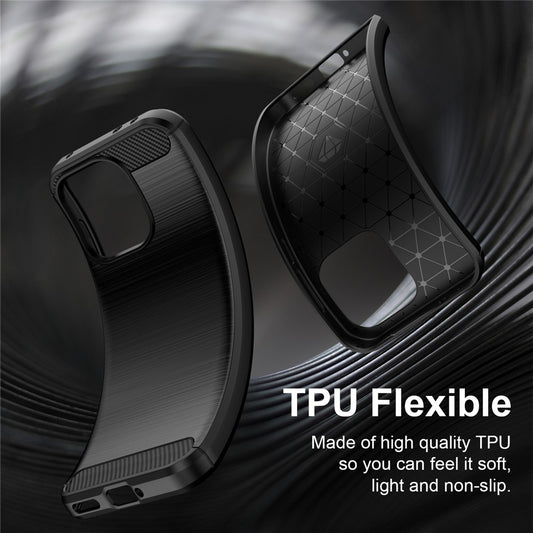 Obal na OnePlus Nord 6, Techsuit, Karbón, Čierny