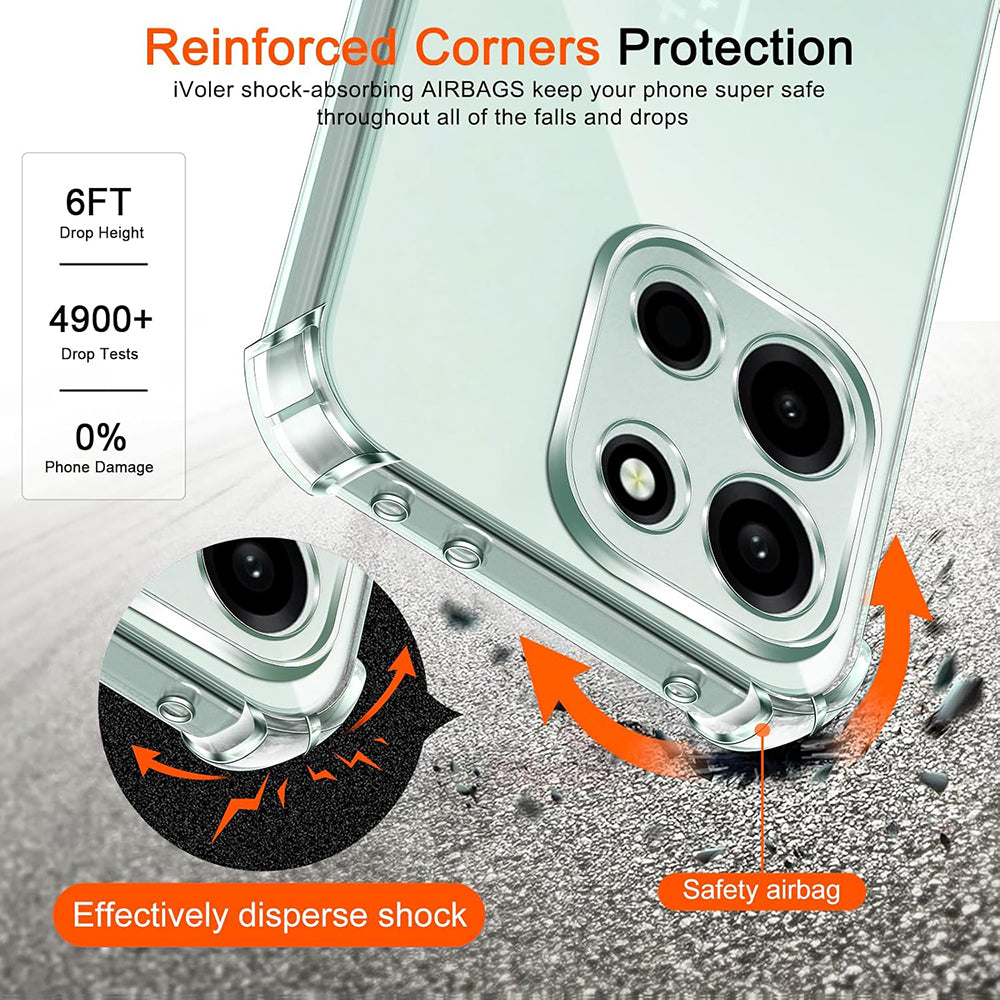 Puzdro pre OnePlus Nord 6, Techsuit, Shockproof Clear, Transparent