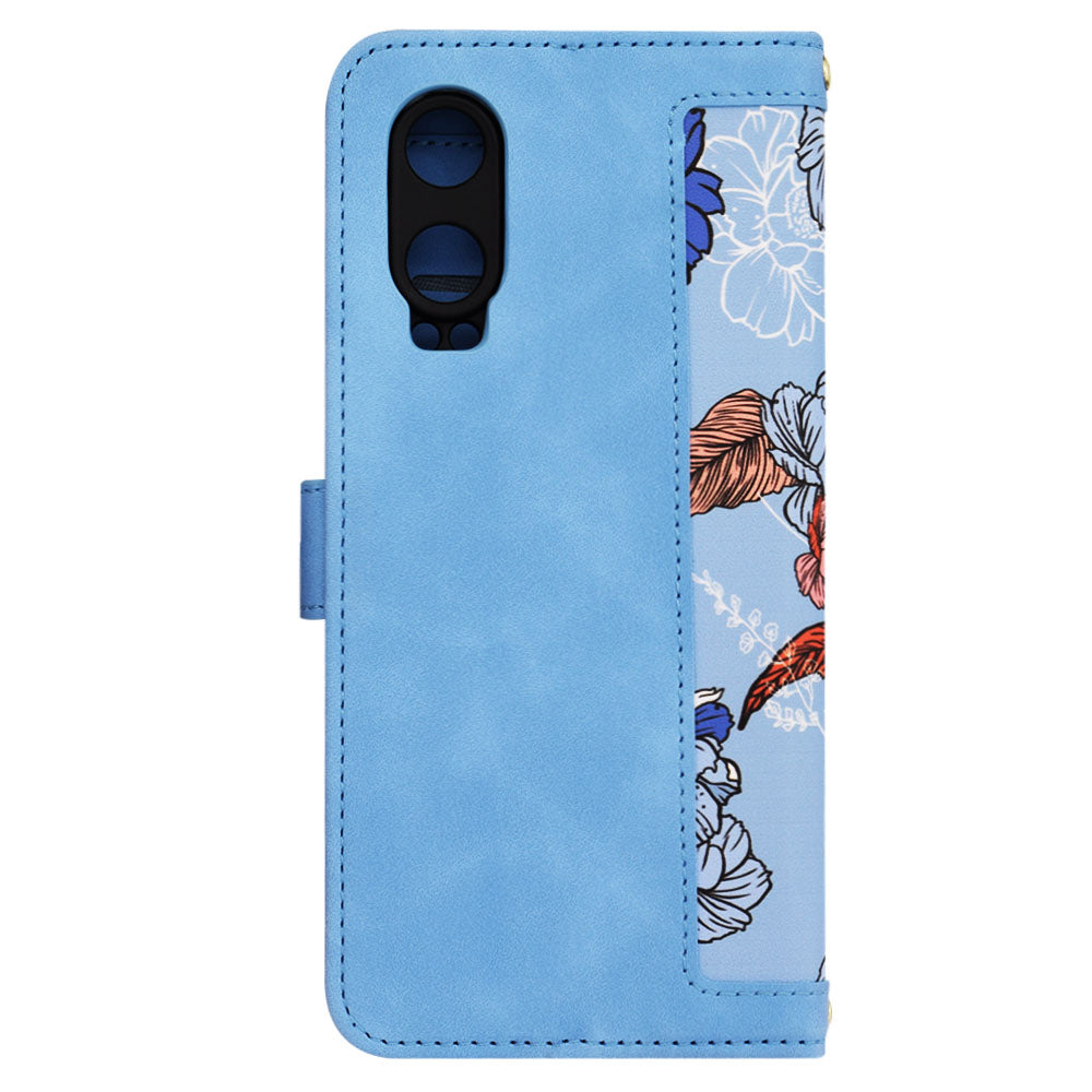 Puzdro pre OnePlus Nord CE4 Lite, Techsuit, FlipCraft, Modrá