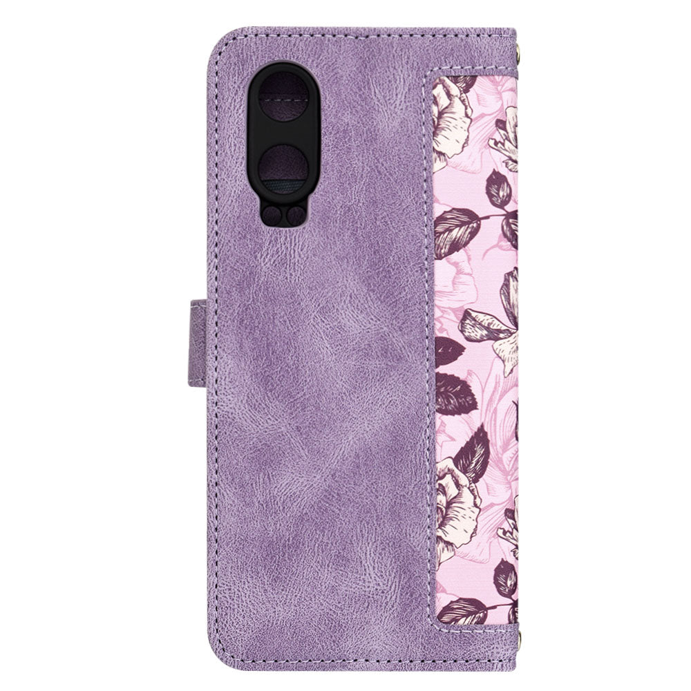 Puzdro na OnePlus Nord CE4 Lite, Techsuit, FlipCraft, Fialová