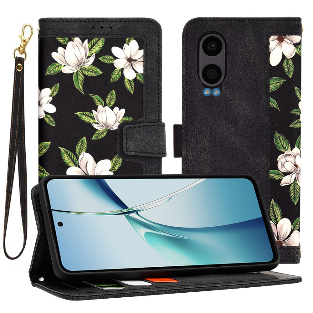 Puzdro pre OnePlus Nord CE4 Lite, Techsuit, FlipCraft, Čierna