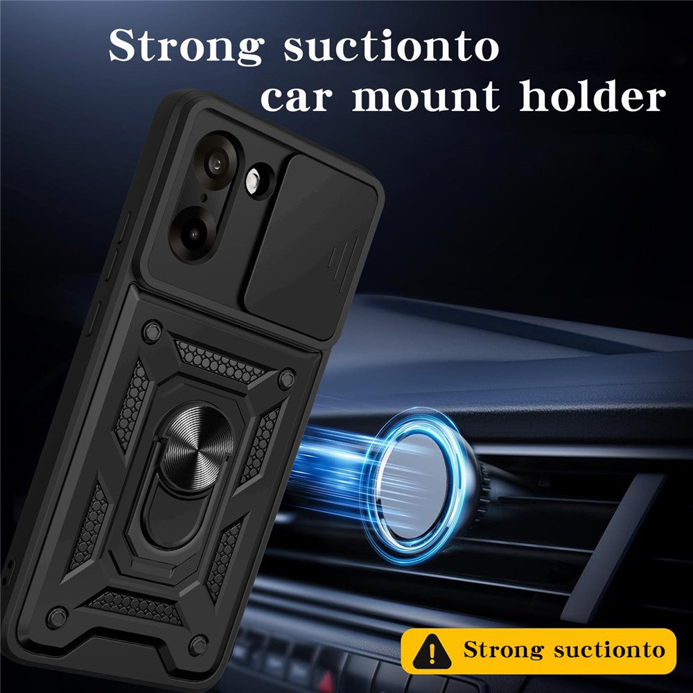 Puzdro pre OnePlus Nord CE5, Techsuit, CamShield, Čierne