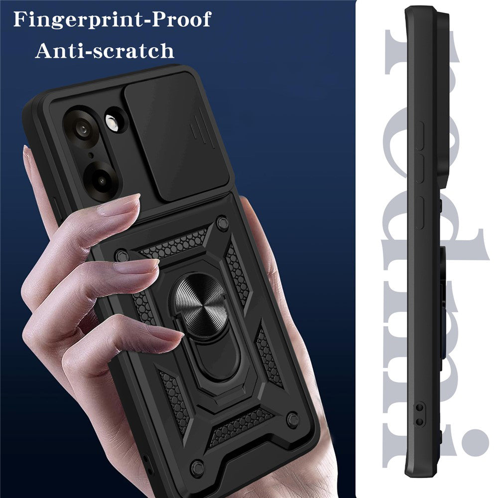 Puzdro pre OnePlus Nord CE5, Techsuit, CamShield, Čierne