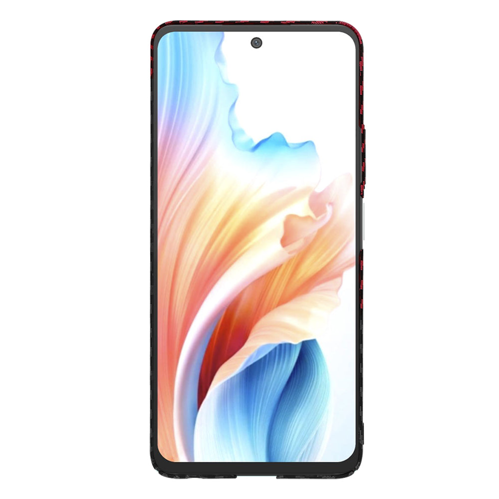 Puzdro pre OnePlus Nord N30 SE / Oppo A79, Techsuit, Carbonite FiberShell, Čierna Červená