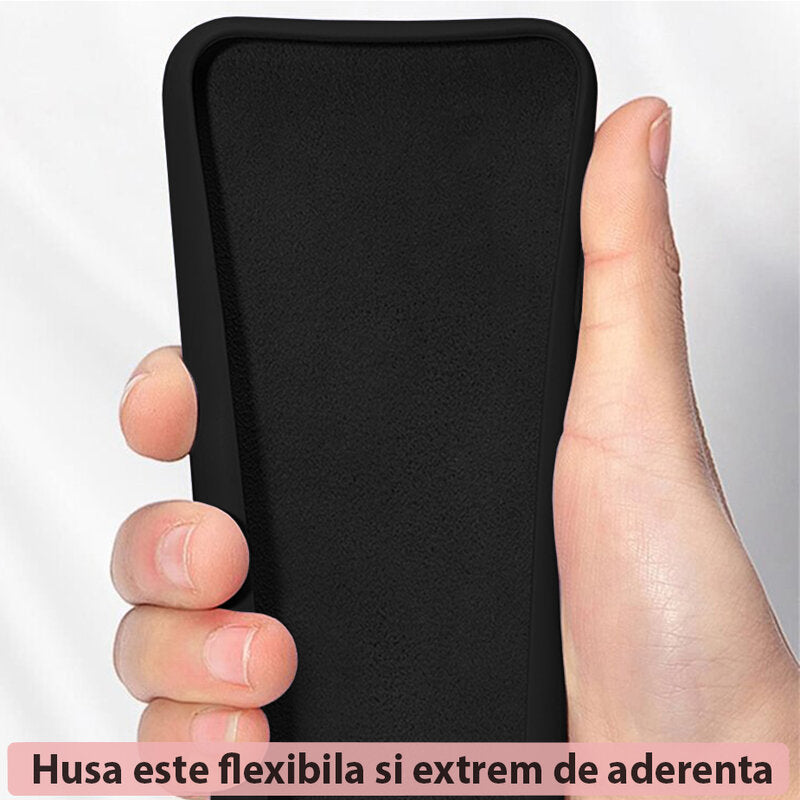 Puzdro pre Oppo A17, Techsuit, Soft Edge, Čierne