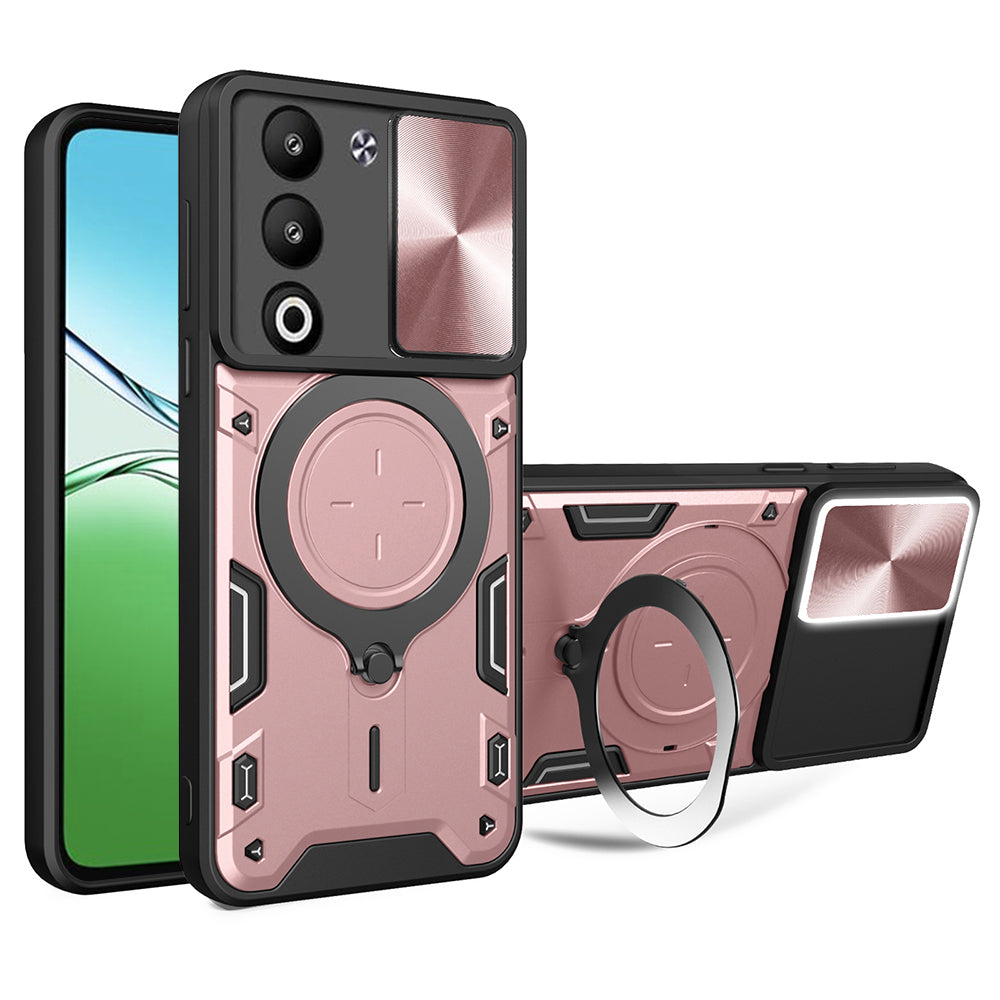 Puzdro pre Oppo A5 4G / A5 5G, Techsuit, CamGuard Pro, Ružové