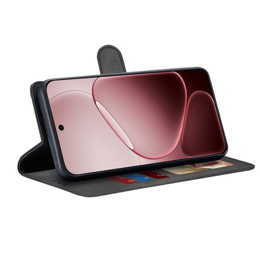 Puzdro pre Oppo A6 Pro 5G / A6 Pro 4G, Techsuit, Diary Book, Čierne