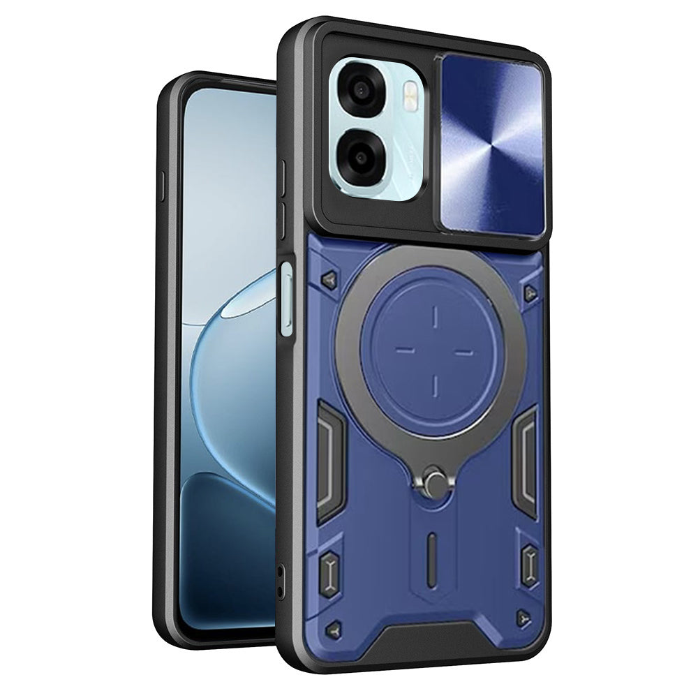 Puzdro pre Oppo A6k 4G / A6x 4G / A6x / A6 4G, Techsuit, CamGuard Pro, Modré