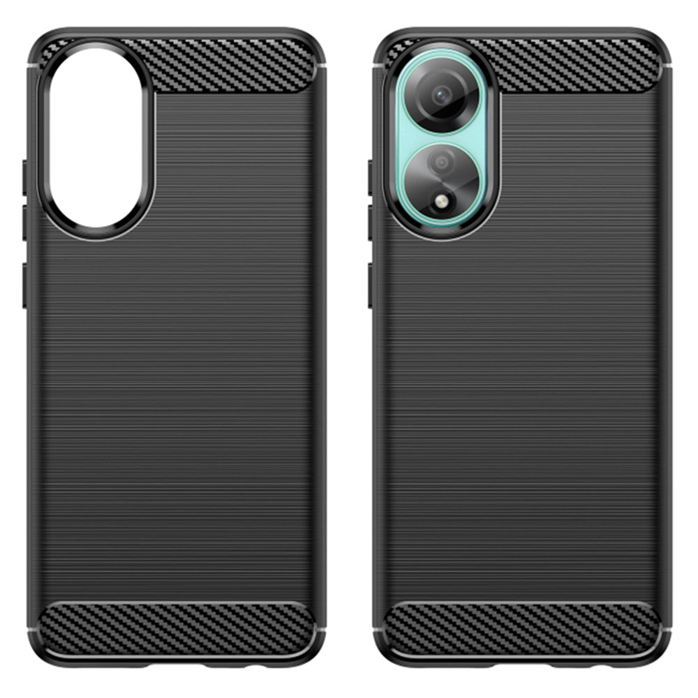 Puzdro pre Oppo A78 4G, Techsuit, Karbón, Čierne