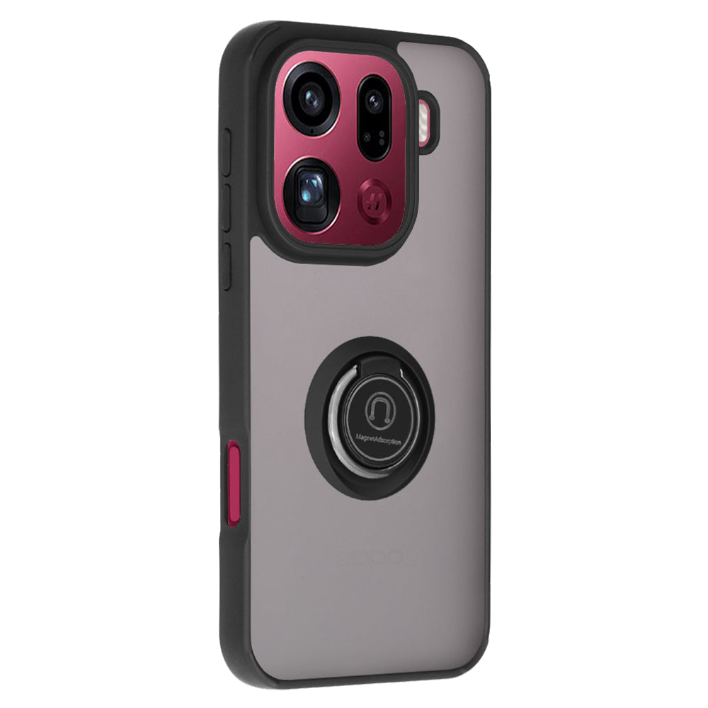 Puzdro pre Oppo Find X9 Pro, Techsuit, Glinth, Čierne