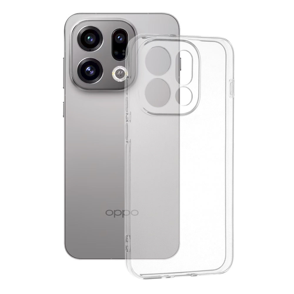 Puzdro pre Oppo Find X9, Techsuit, Clear, Transparentné
