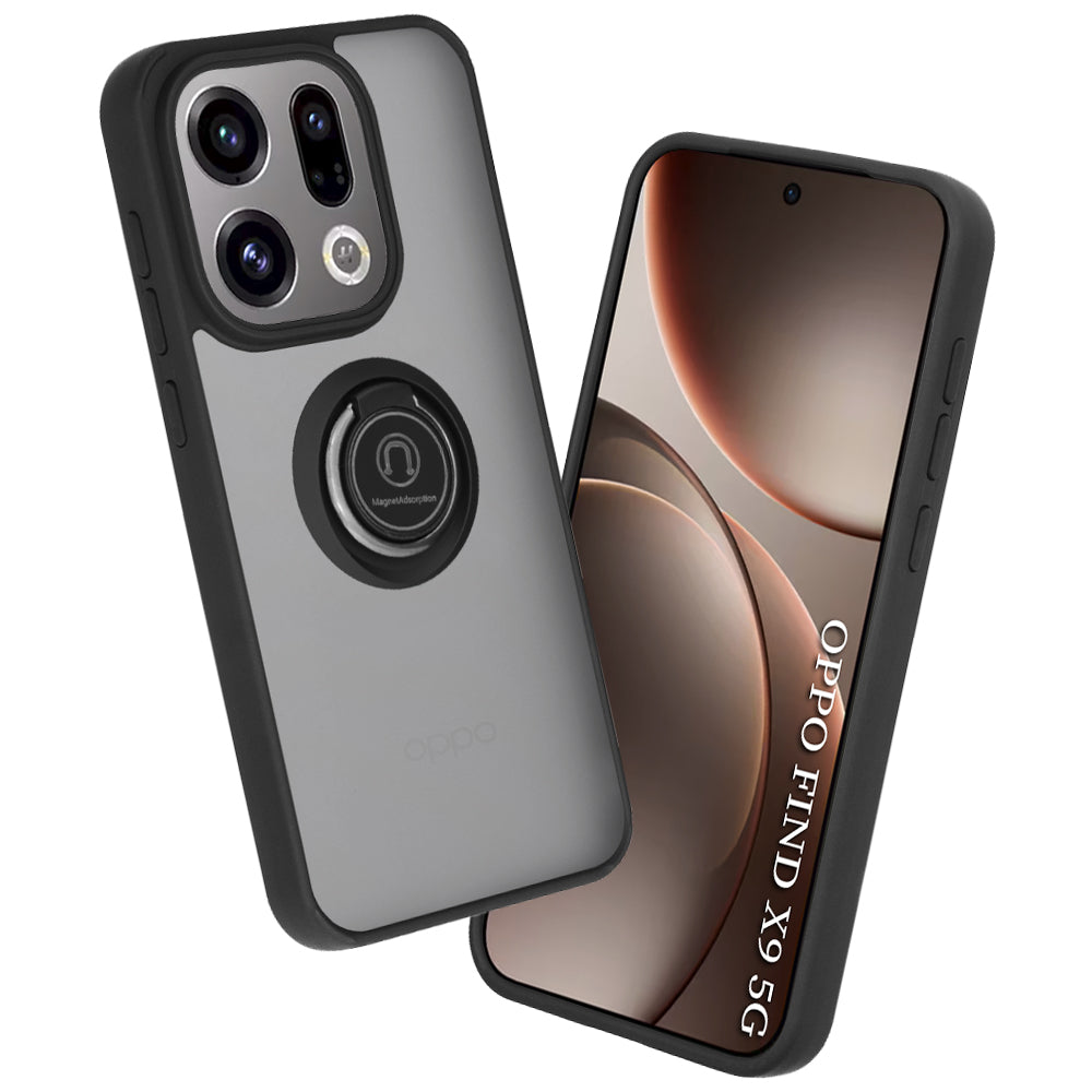 Puzdro pre Oppo Find X9, Techsuit, Glinth, Čierne