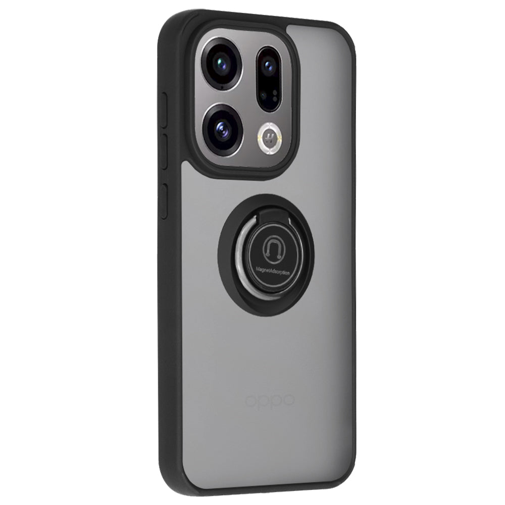 Puzdro pre Oppo Find X9, Techsuit, Glinth, Čierne
