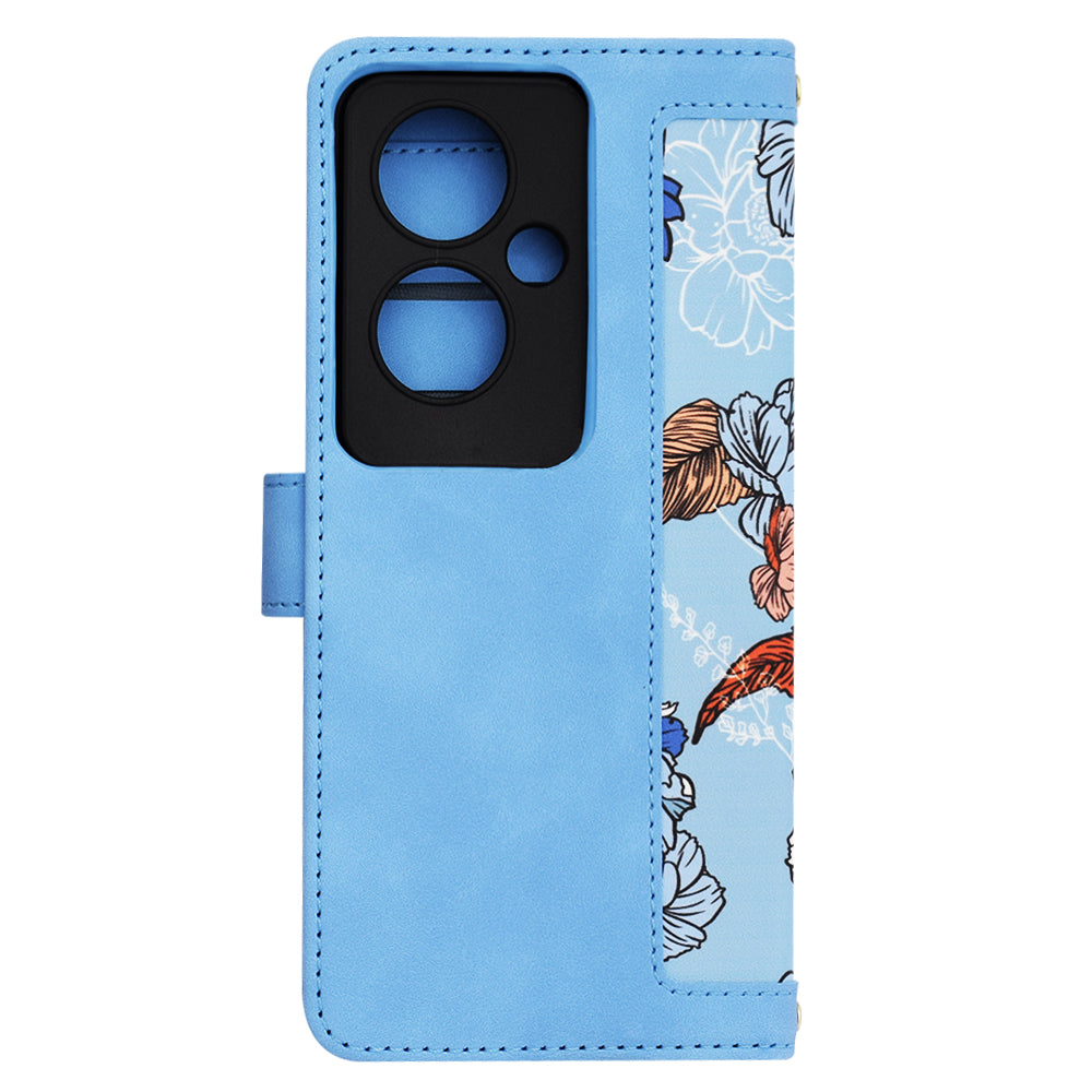Puzdro pre Oppo Reno11 F, Techsuit, FlipCraft, Modré