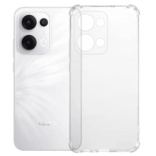 Obal na Oppo Reno13, Techsuit, nárazuvzdorný priehľadný, transparentný
